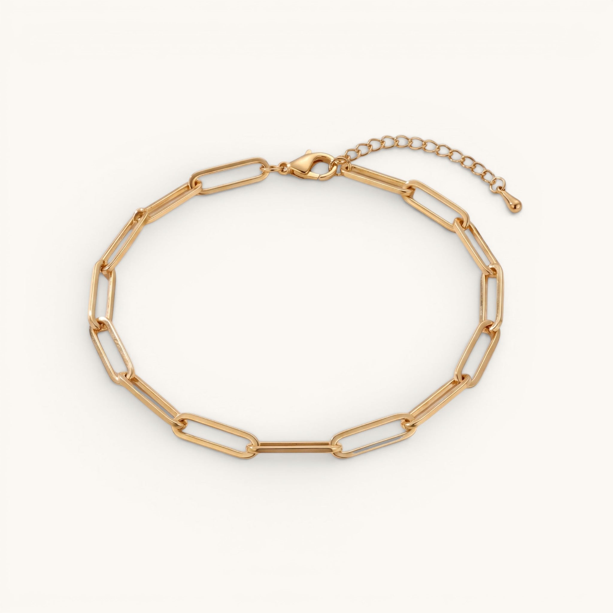 Bar Anklet Gold