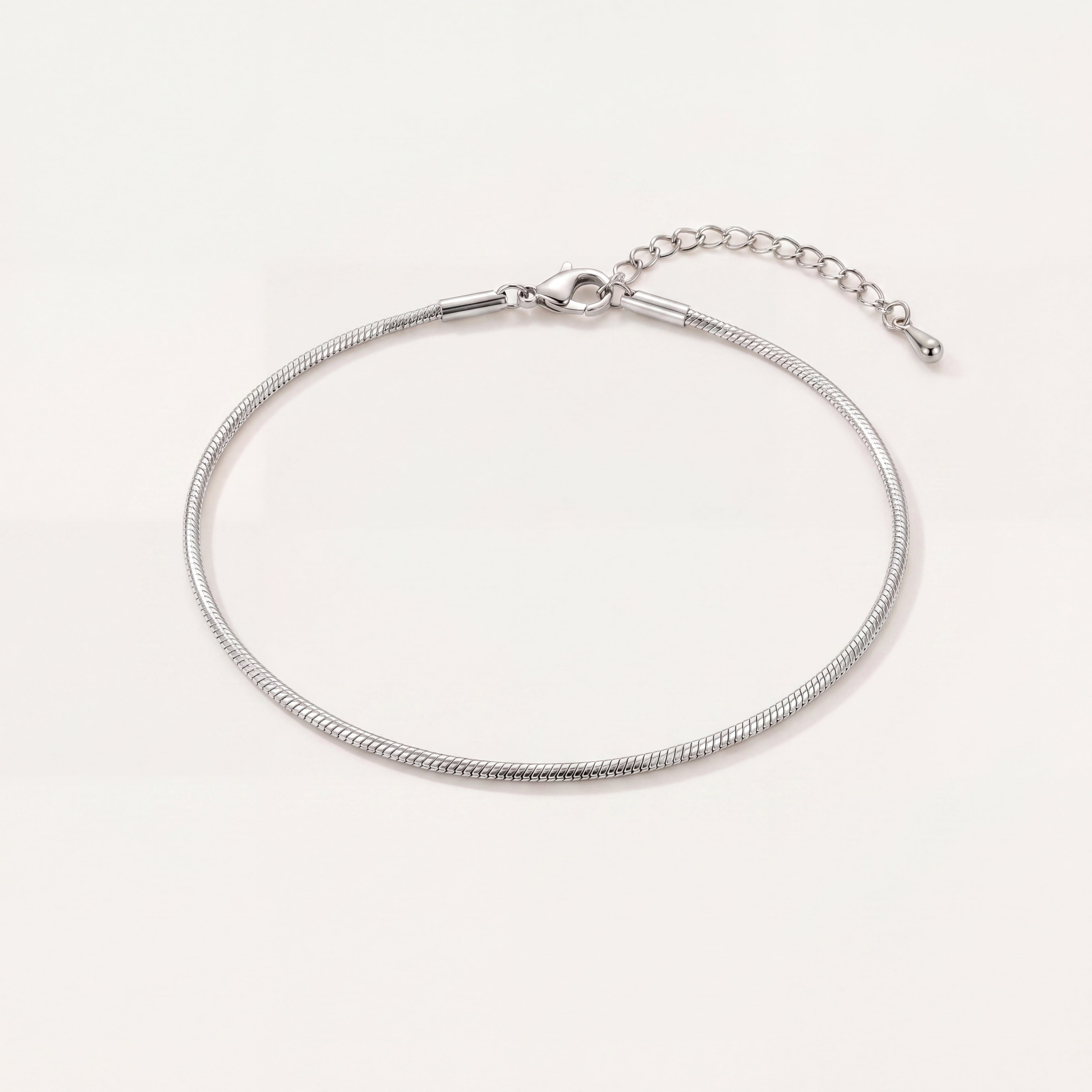 Snake Anklet Silver