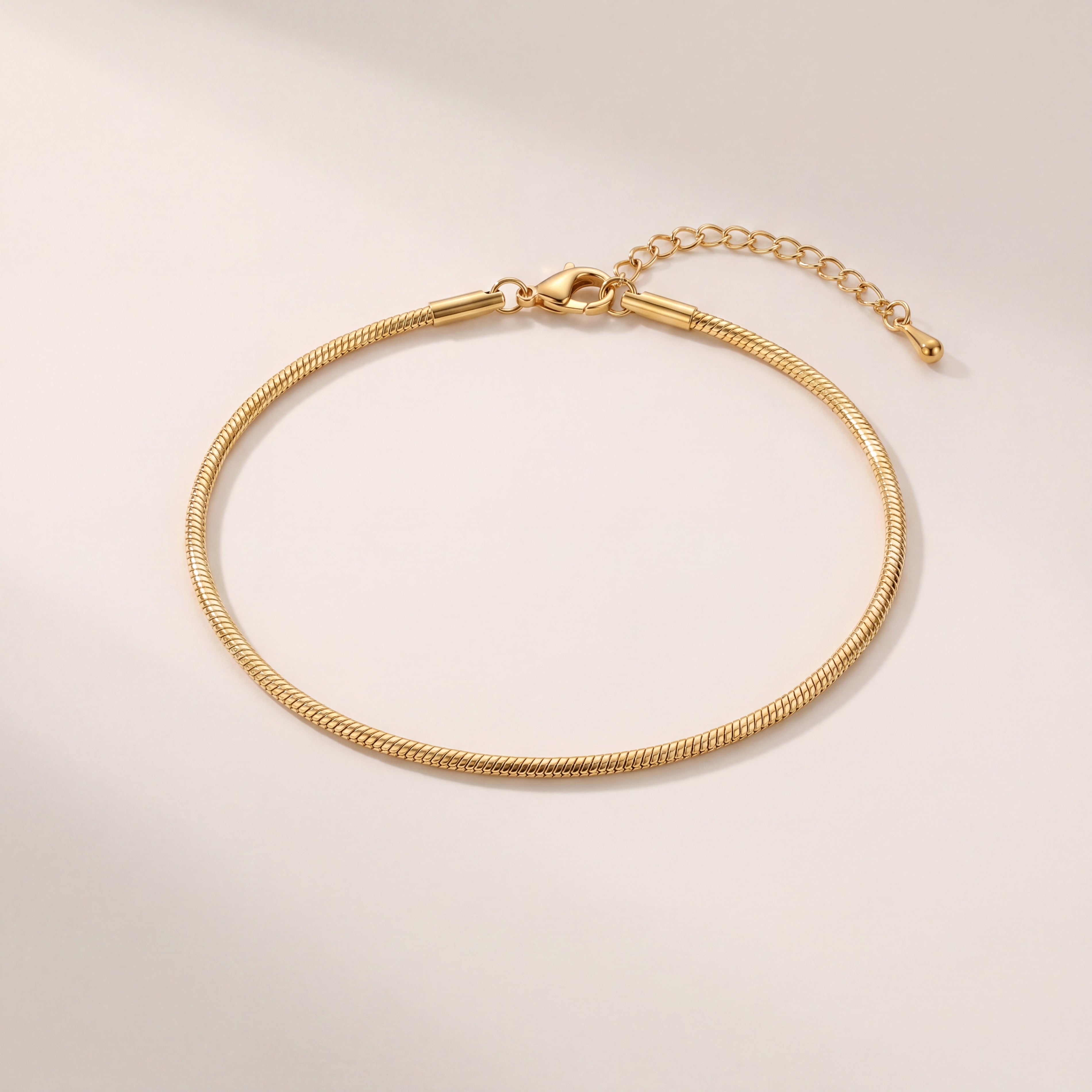 Snake Anklet Gold