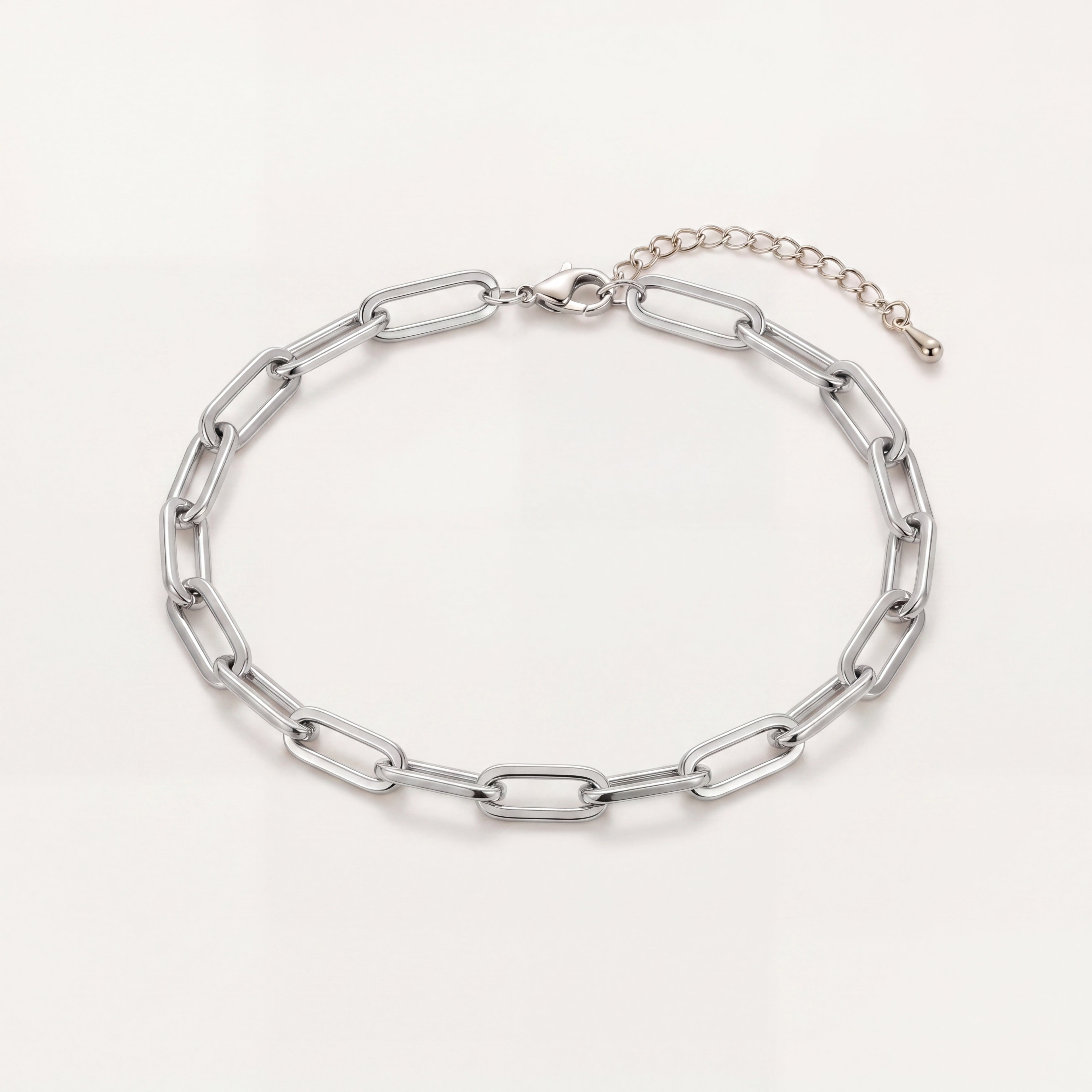 Bar Anklet Silver