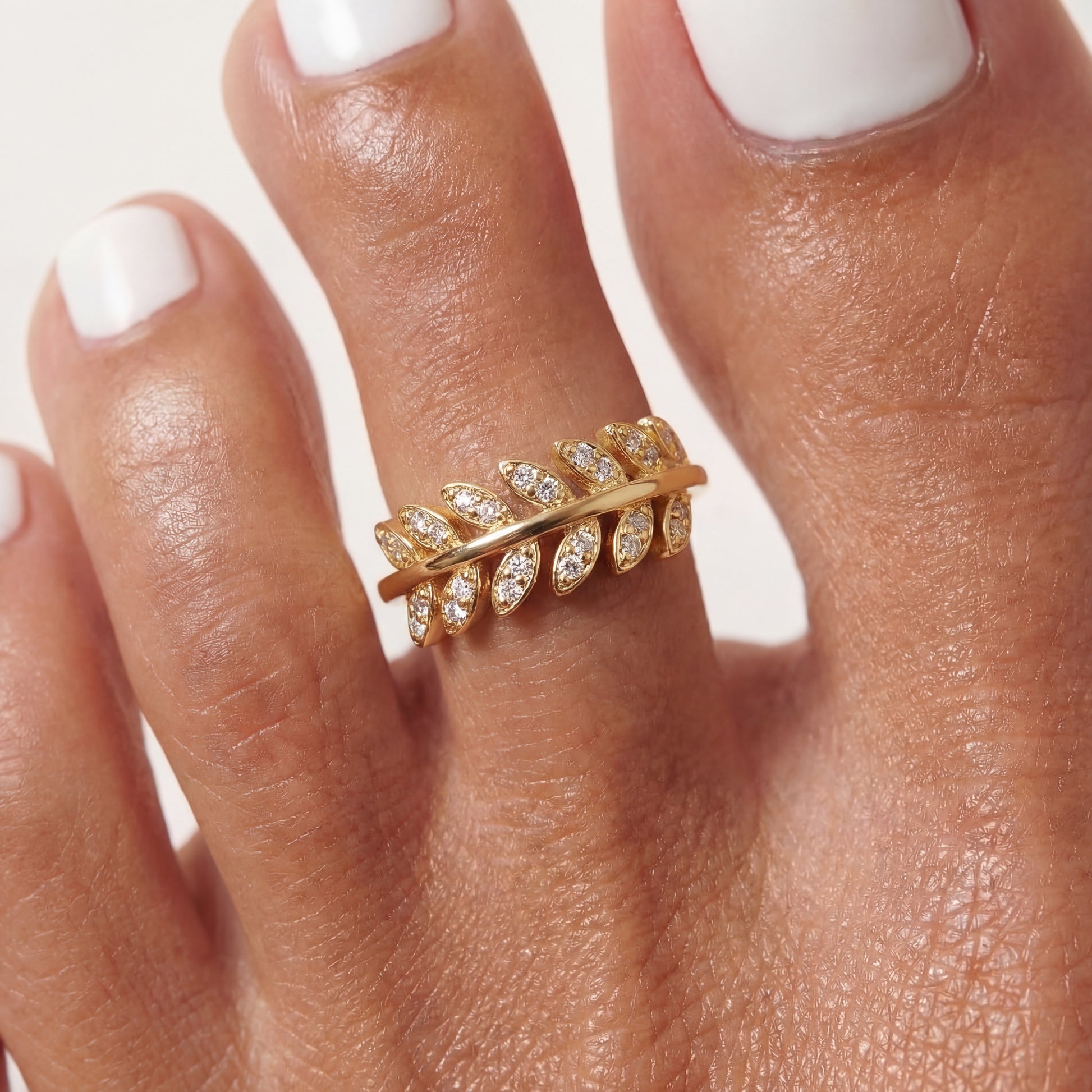 Olive Toe Ring