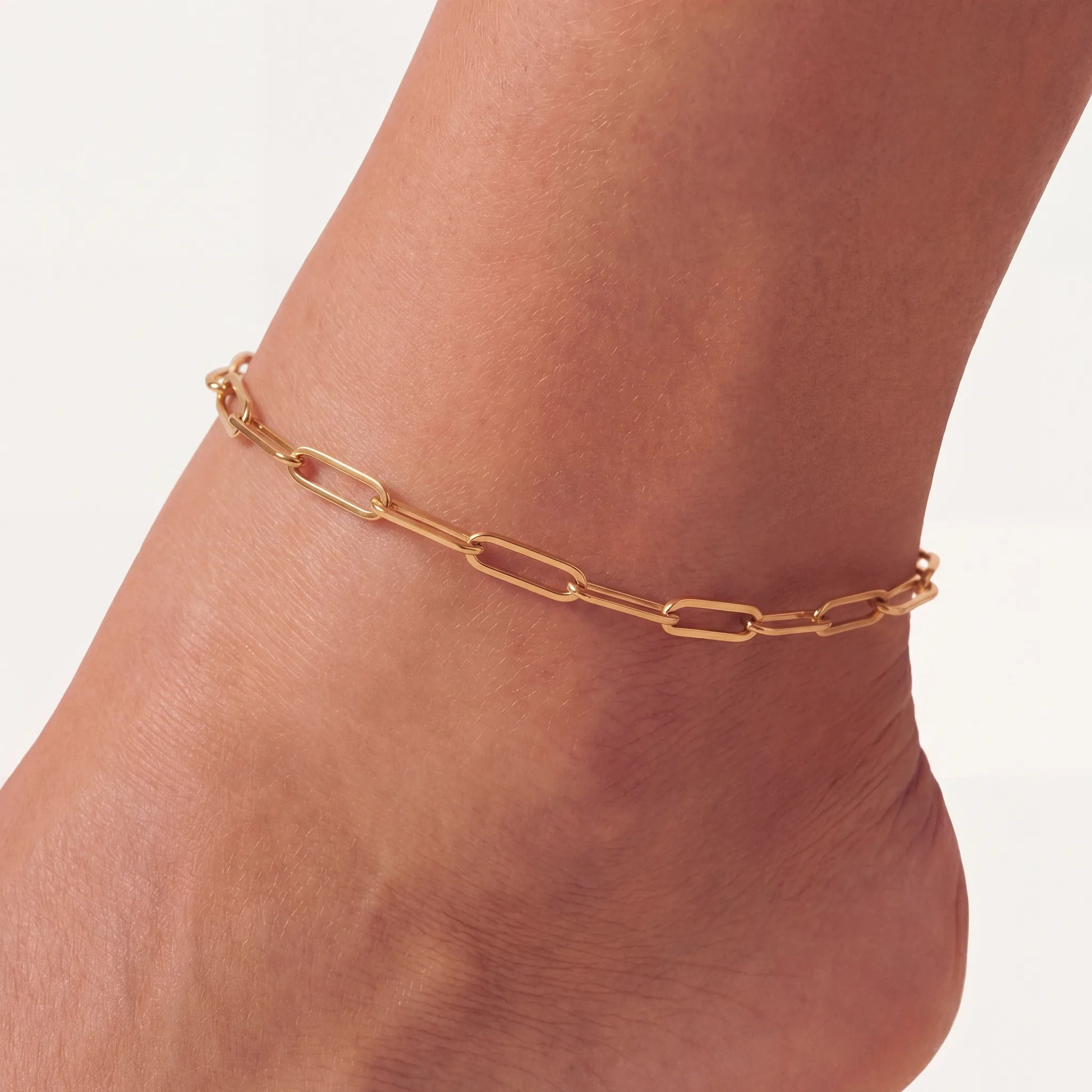 Bar Anklet Gold