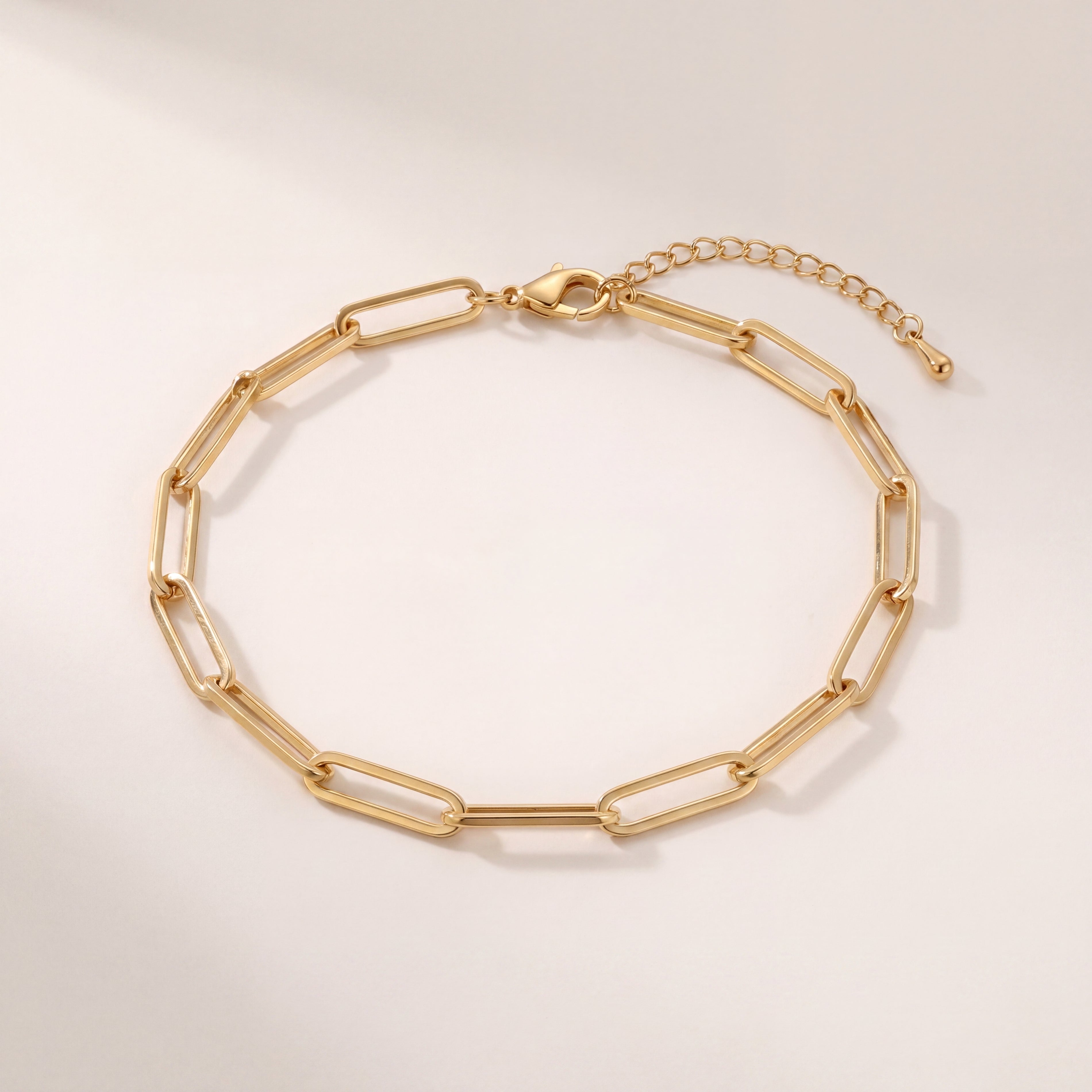 Bar Anklet Gold