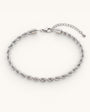 ROME ANKLET SILVER - Shot 1