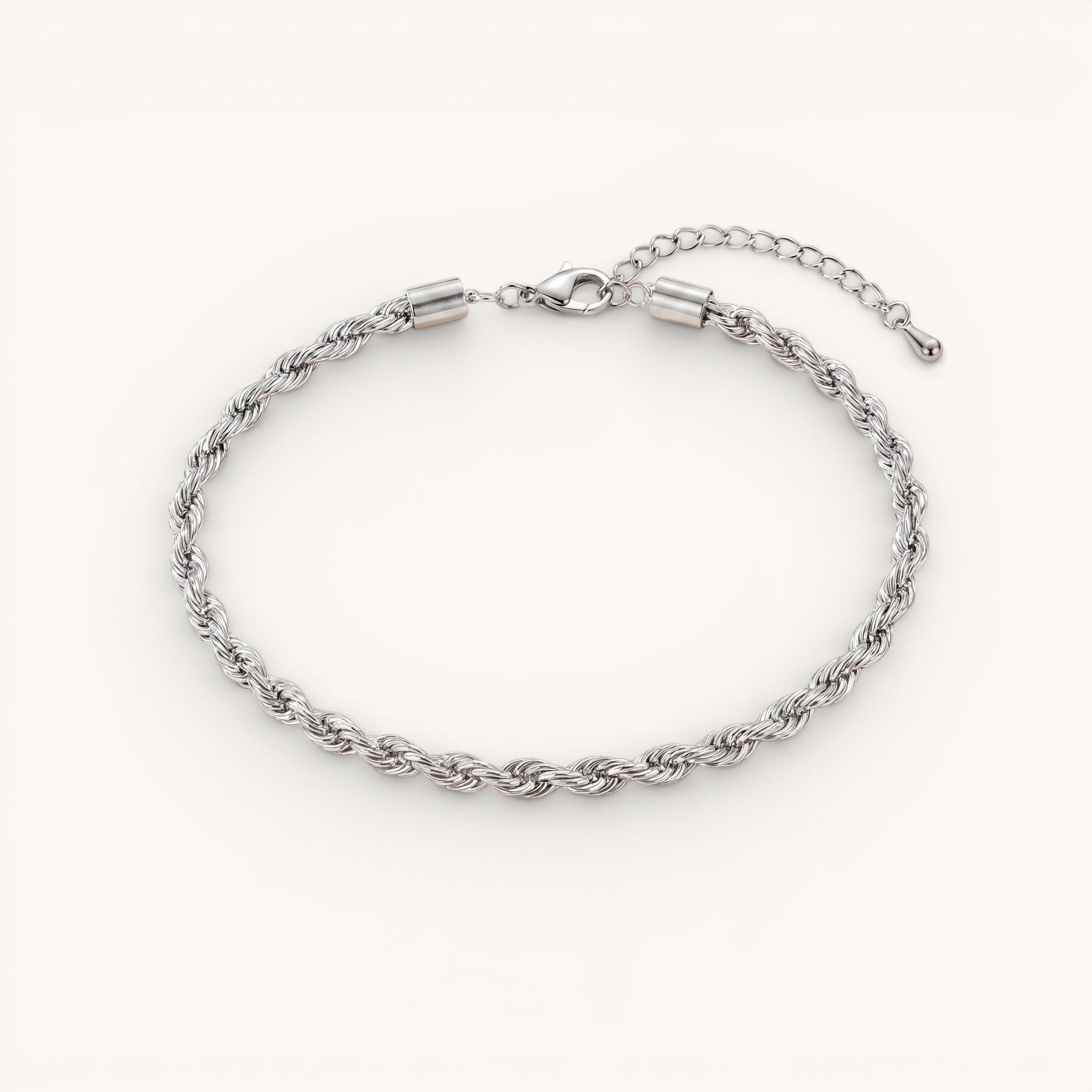 ROME ANKLET SILVER - Shot 1