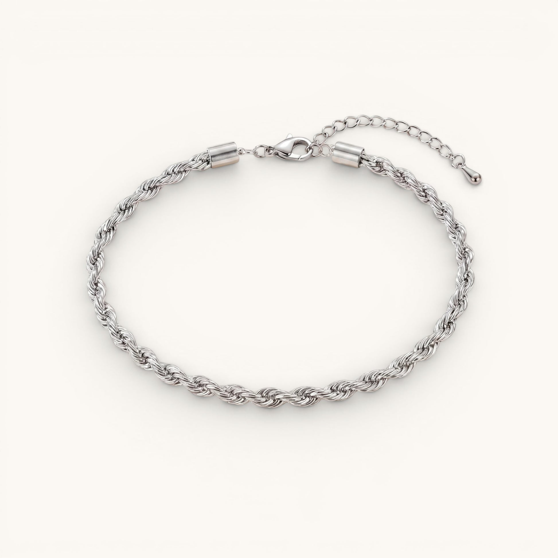 ROME ANKLET SILVER - Shot 1