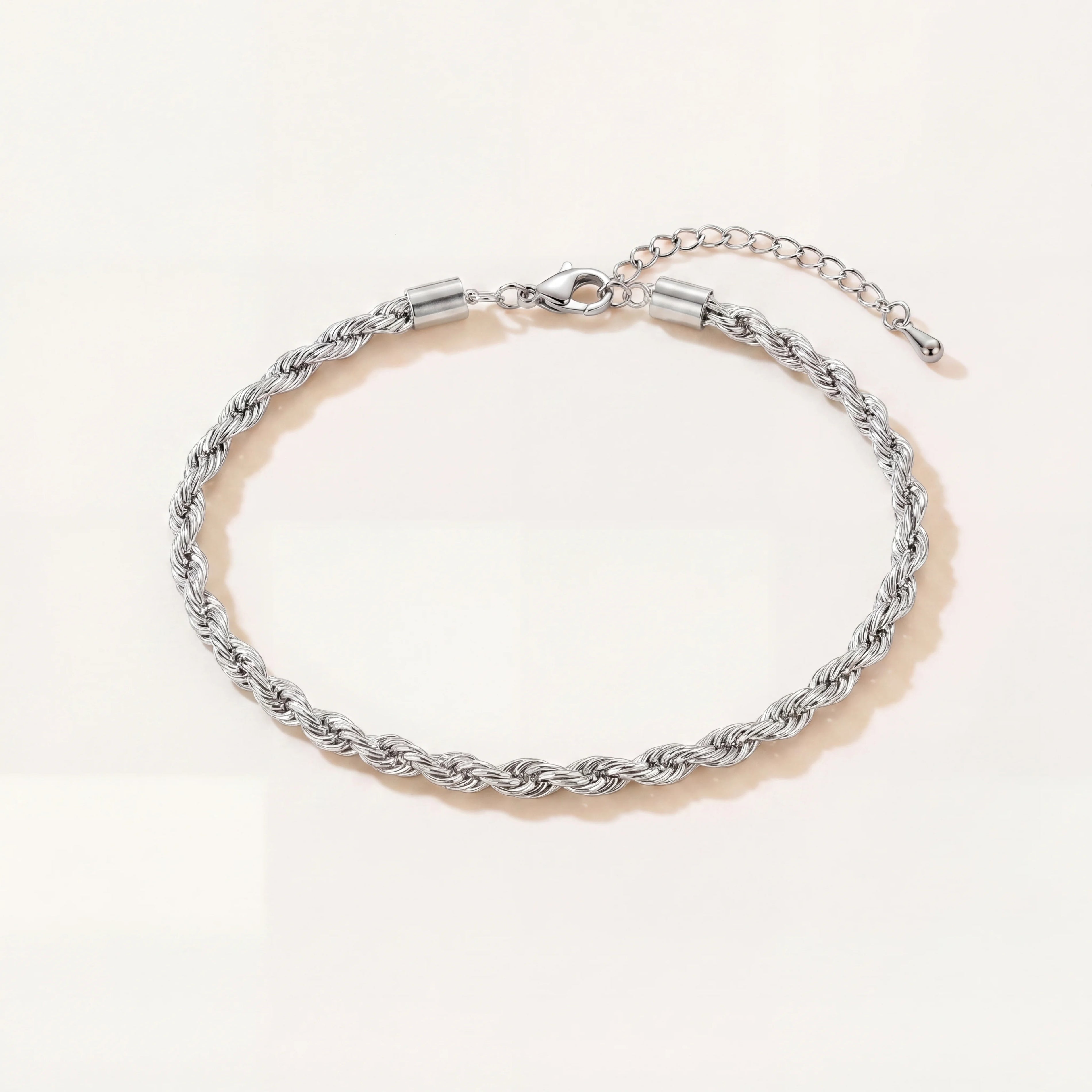 ROME ANKLET SILVER - Shot 1