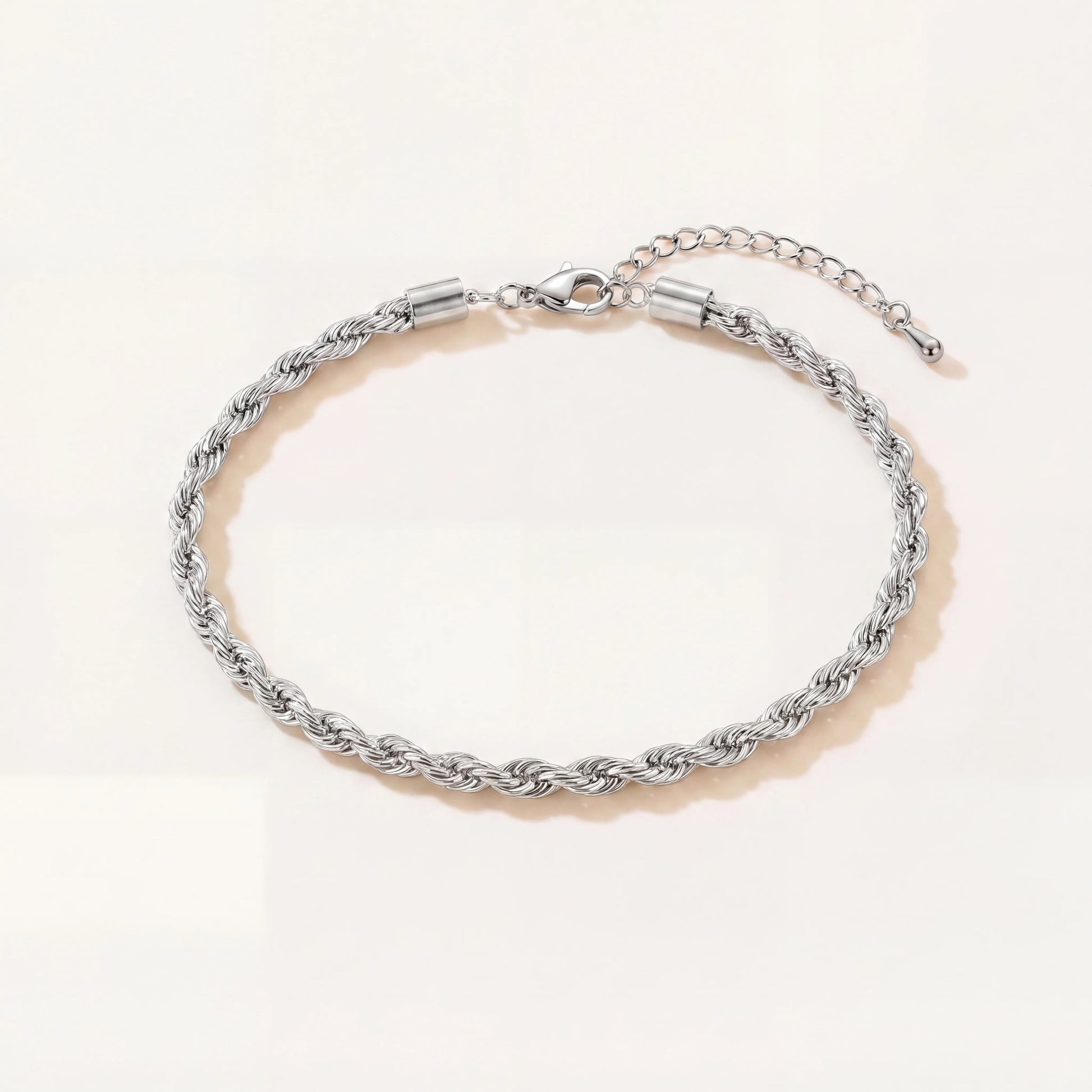ROME ANKLET SILVER - Shot 1