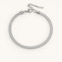 Cobra Anklet Silver