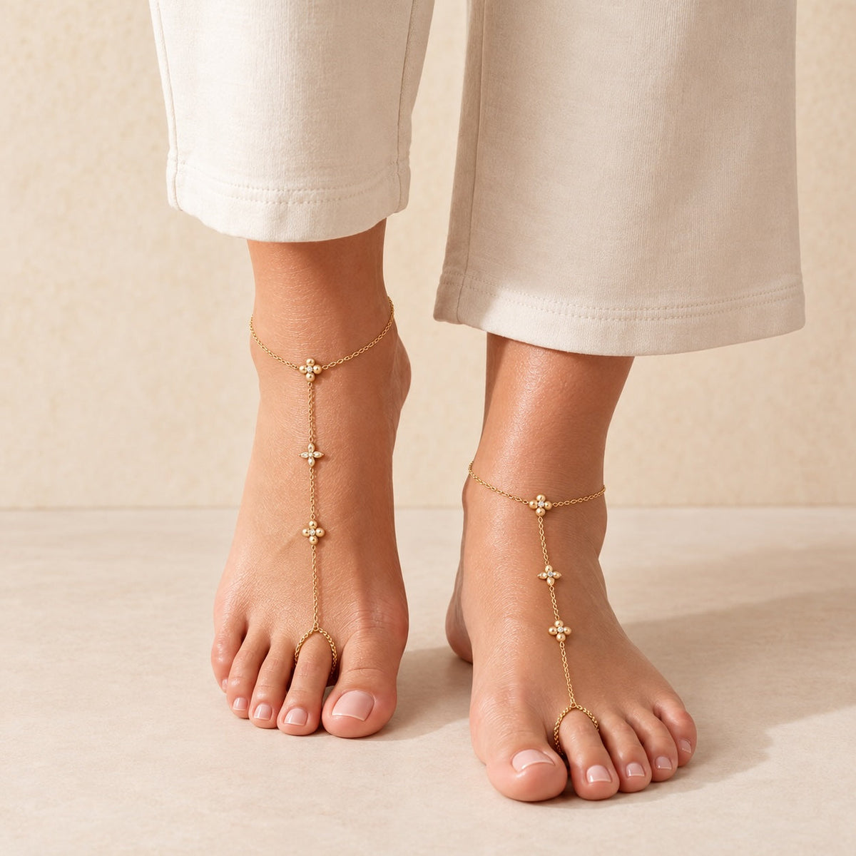 Flora Barefoot Sandal
