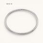 Halo Anklet Silver