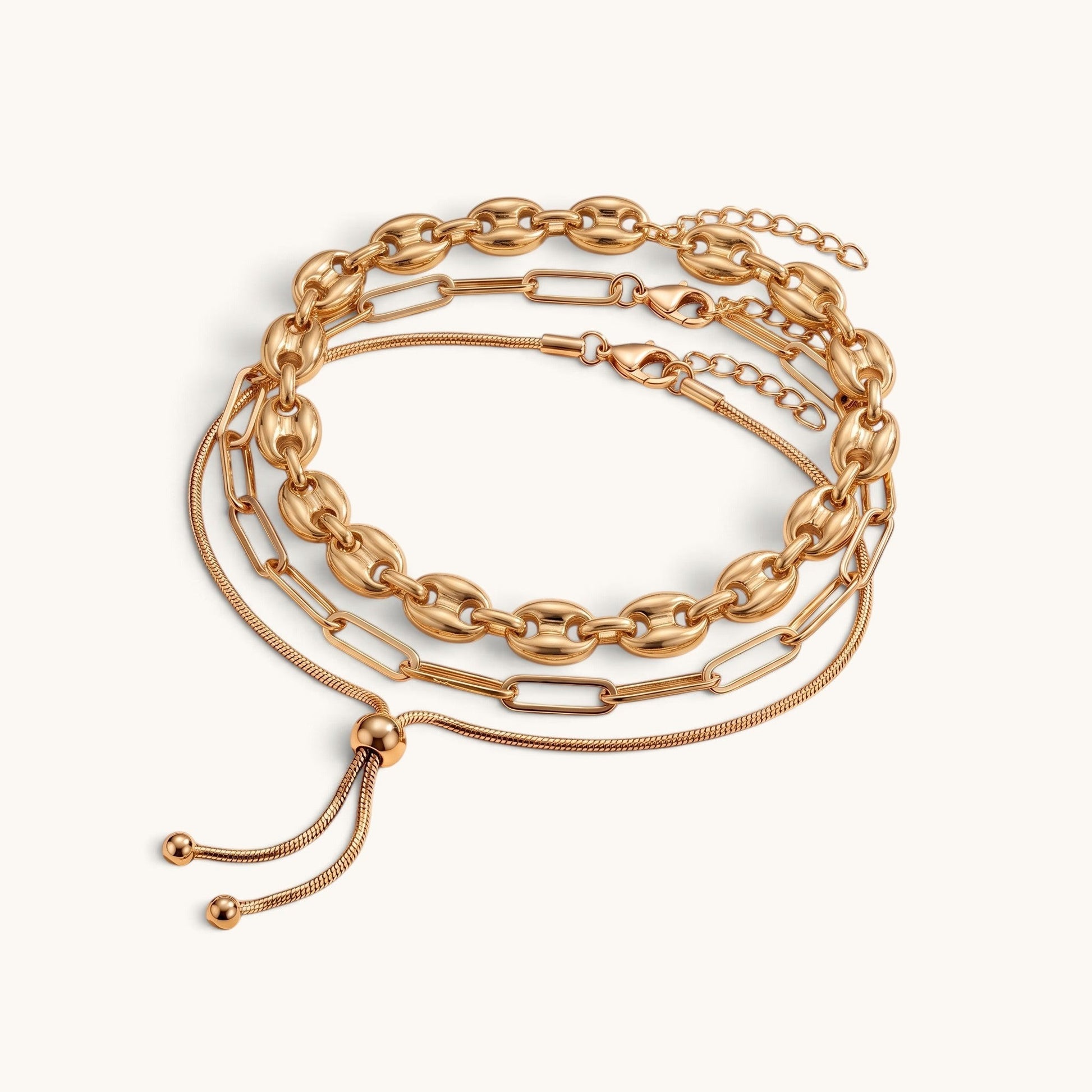 Forte Anklet Stack