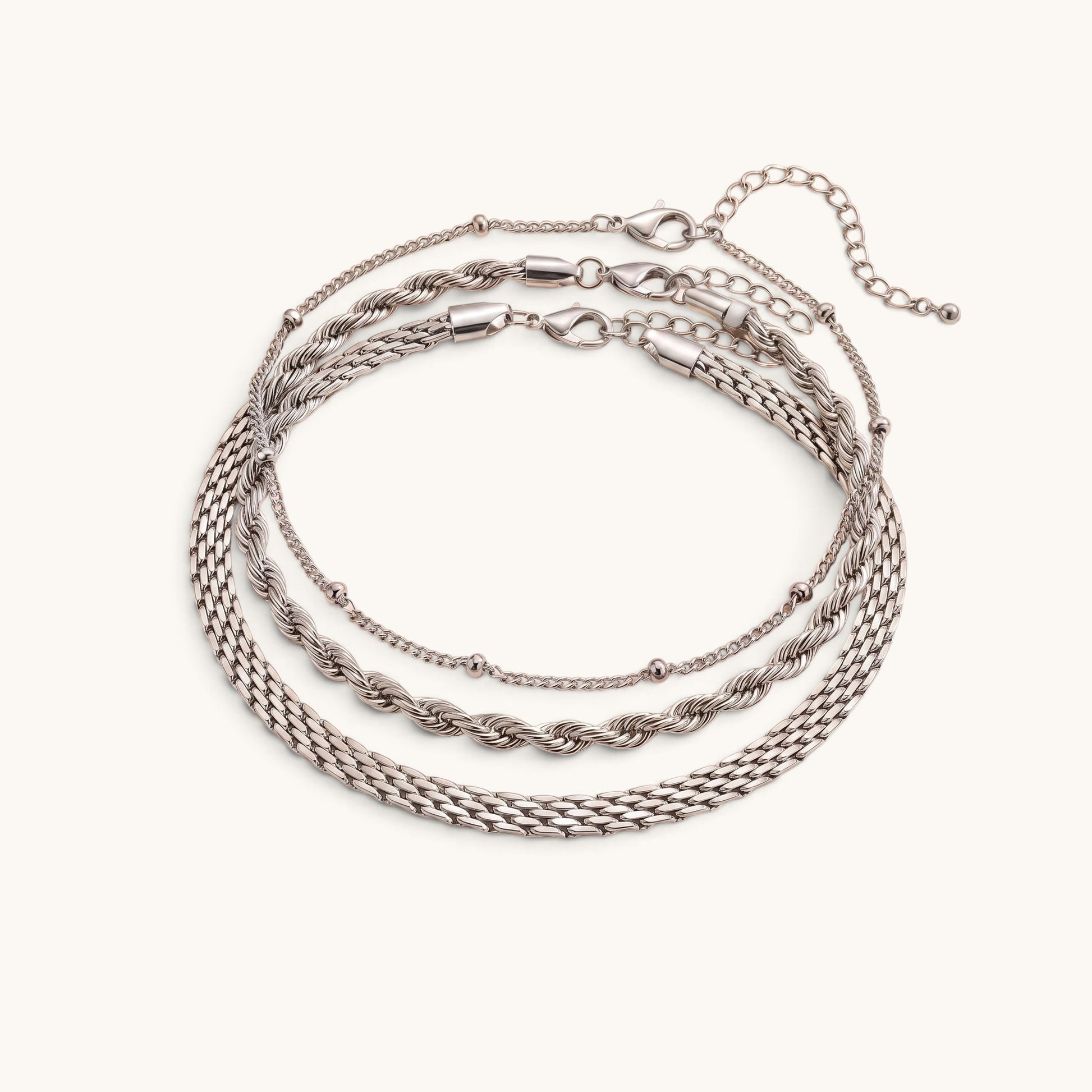 Orna Anklet Stack
