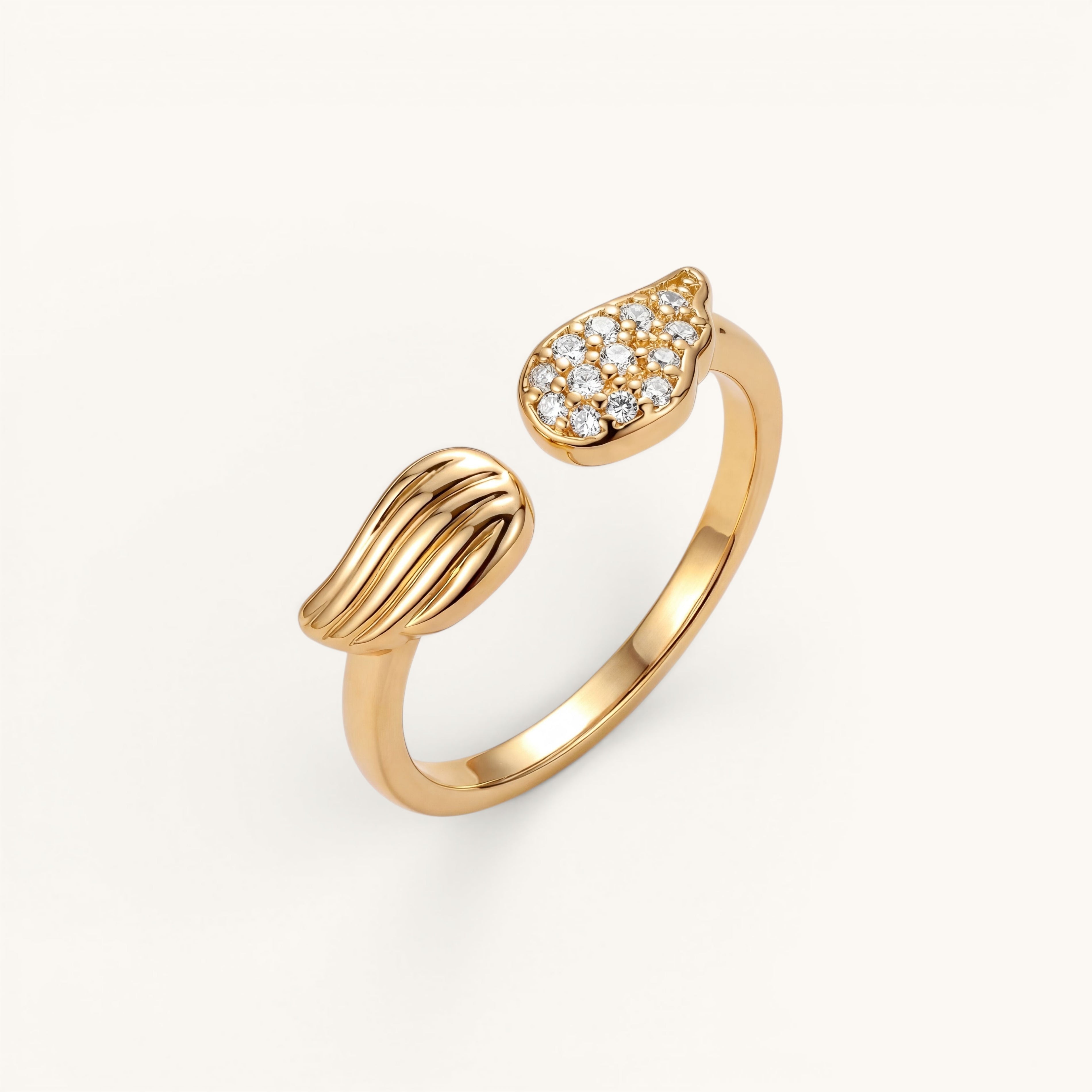 Angel Toe Ring