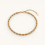 Rome Anklet Gold
