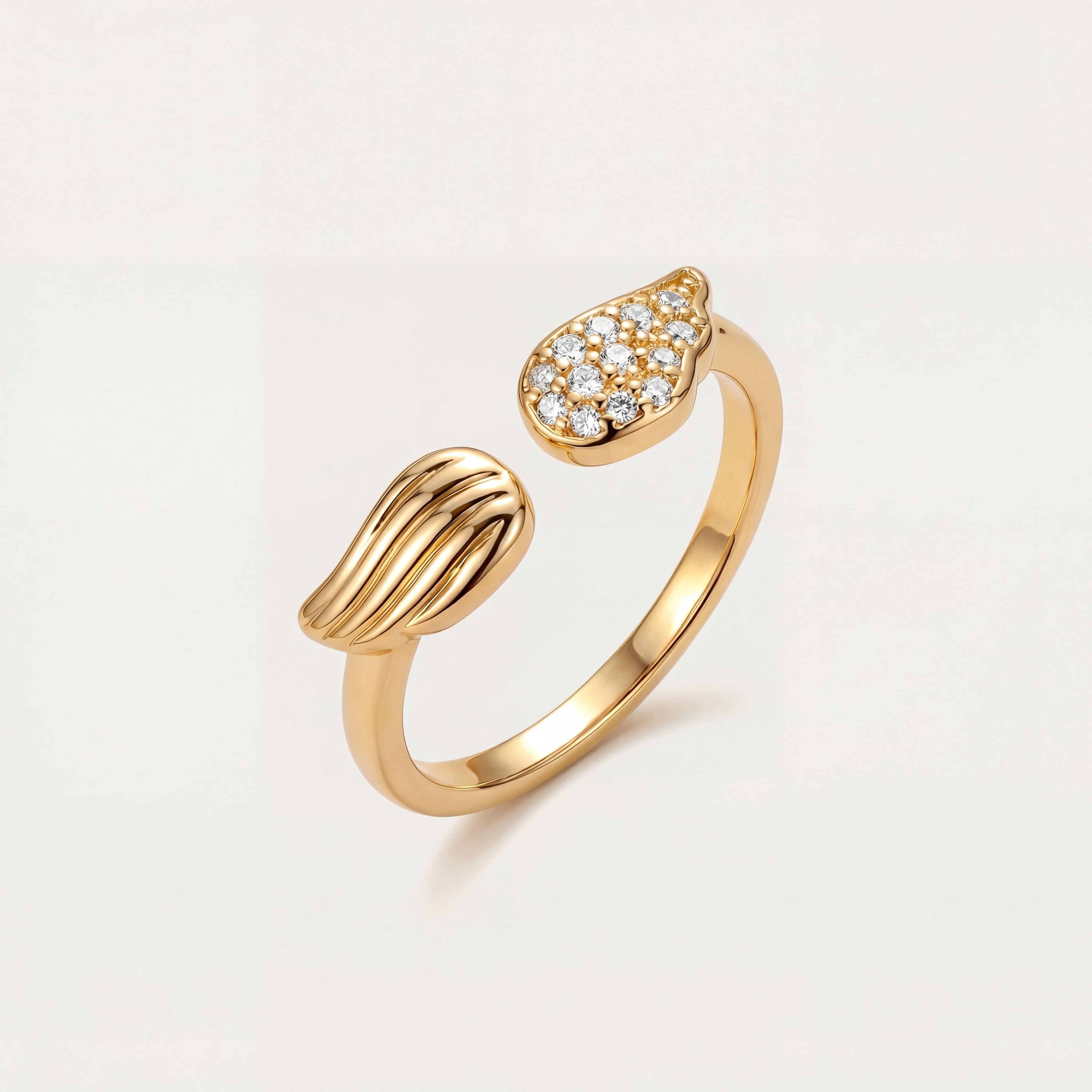 Angel Toe Ring