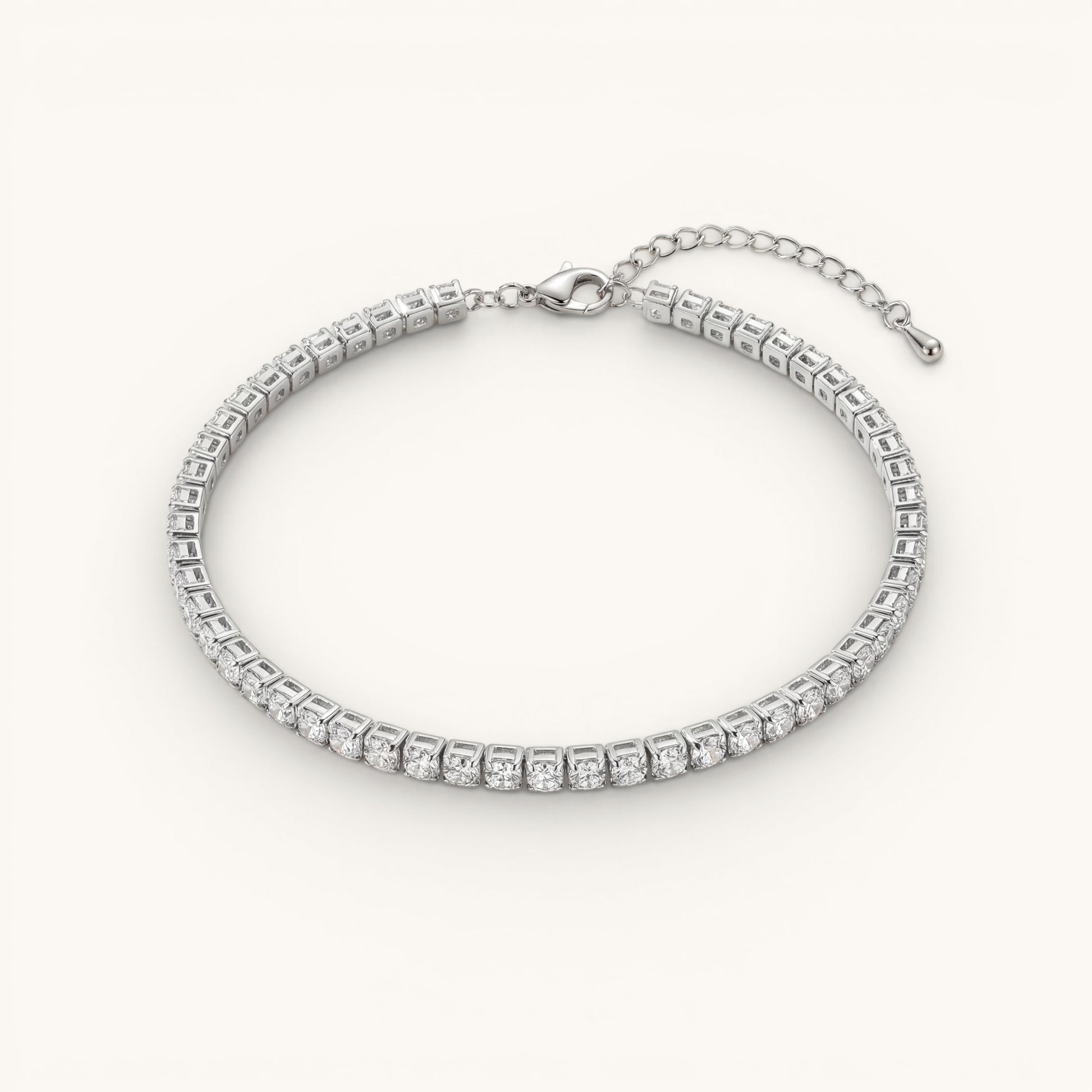 Blanc Anklet Silver