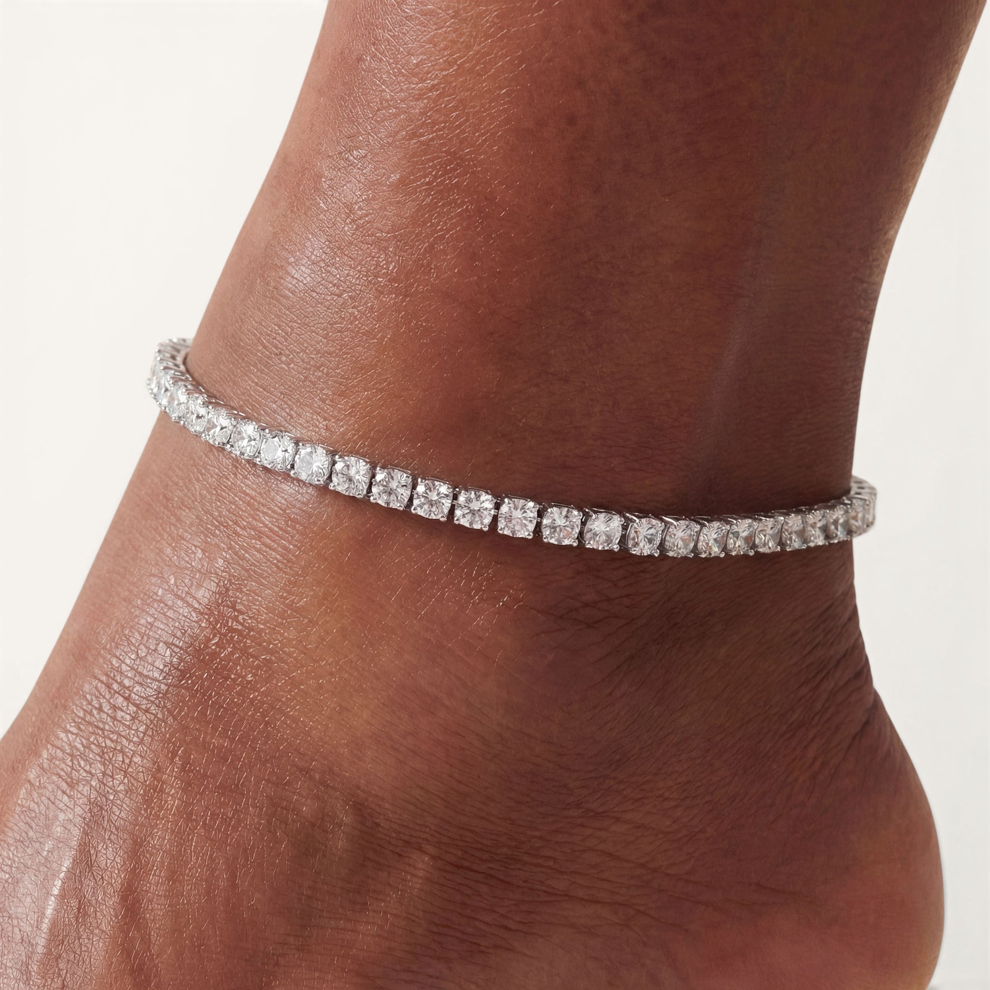 Blanc Anklet Silver