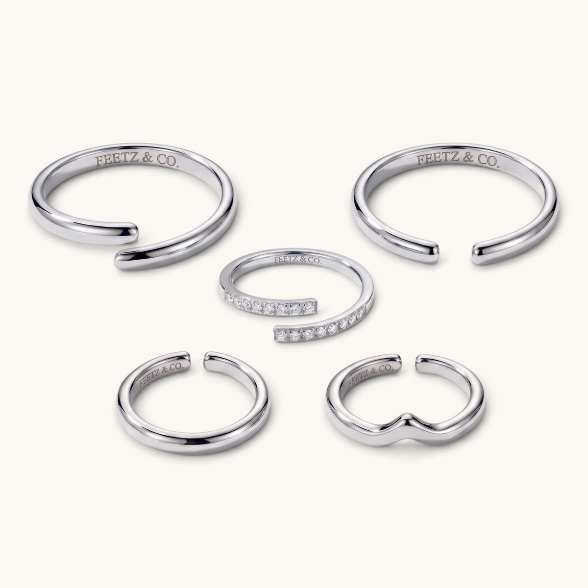 Full Toe Ring Stack